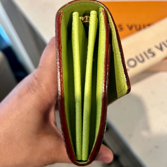 Louis Vuitton▪️RARE Multicolor full size Continental Sarah wallet - Picture 9 of 12